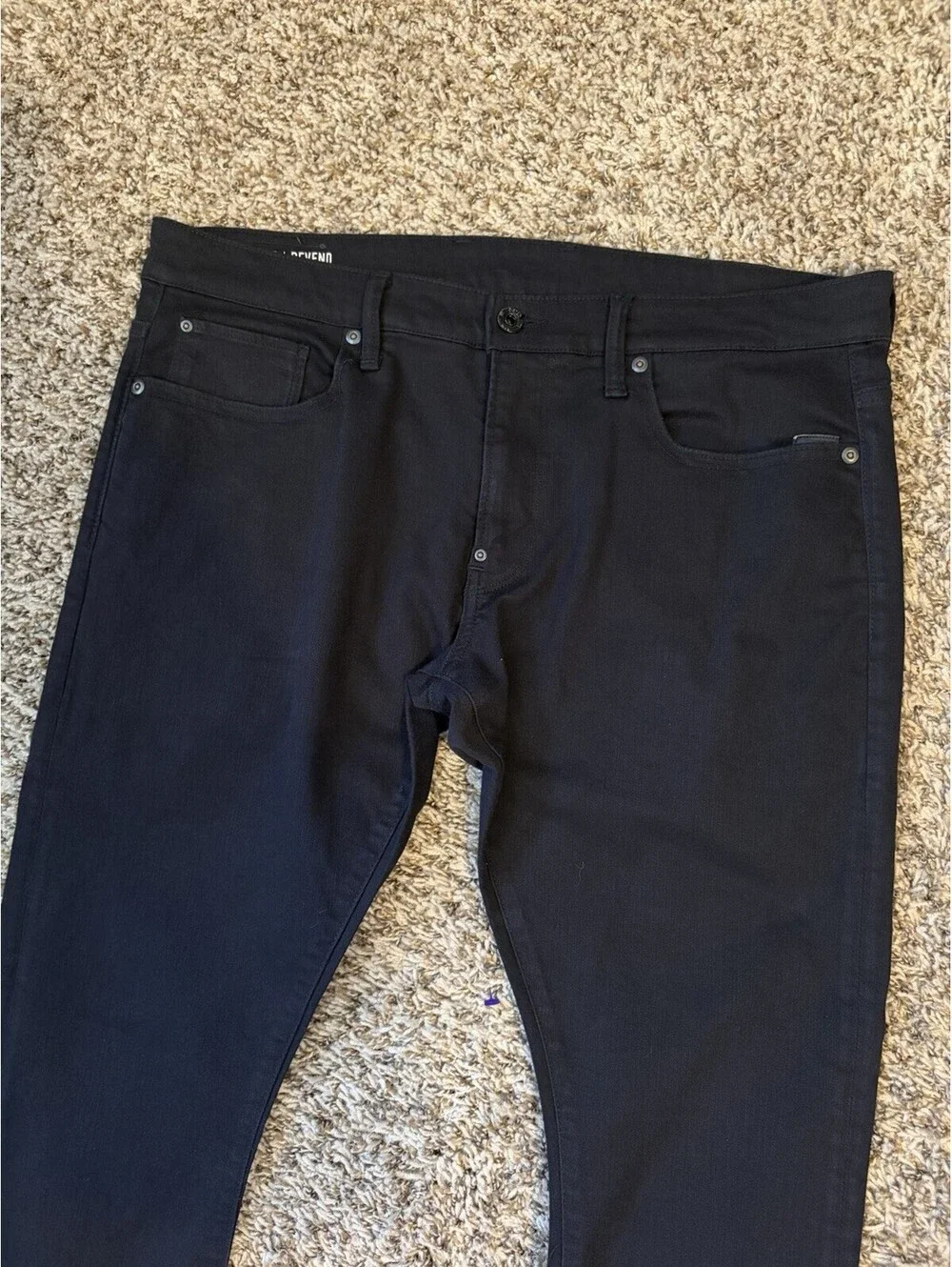 G-Star Raw Revend Skinny Jeans Men’s Size 36x32 Black Denim